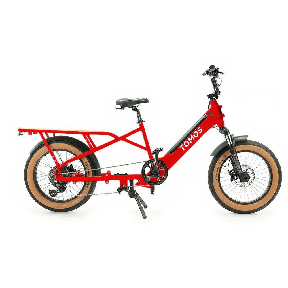 Tomos E-Cargo - Longtail - Rood