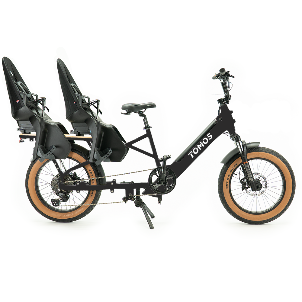 Tomos E-Cargo - Longtail - Zwart