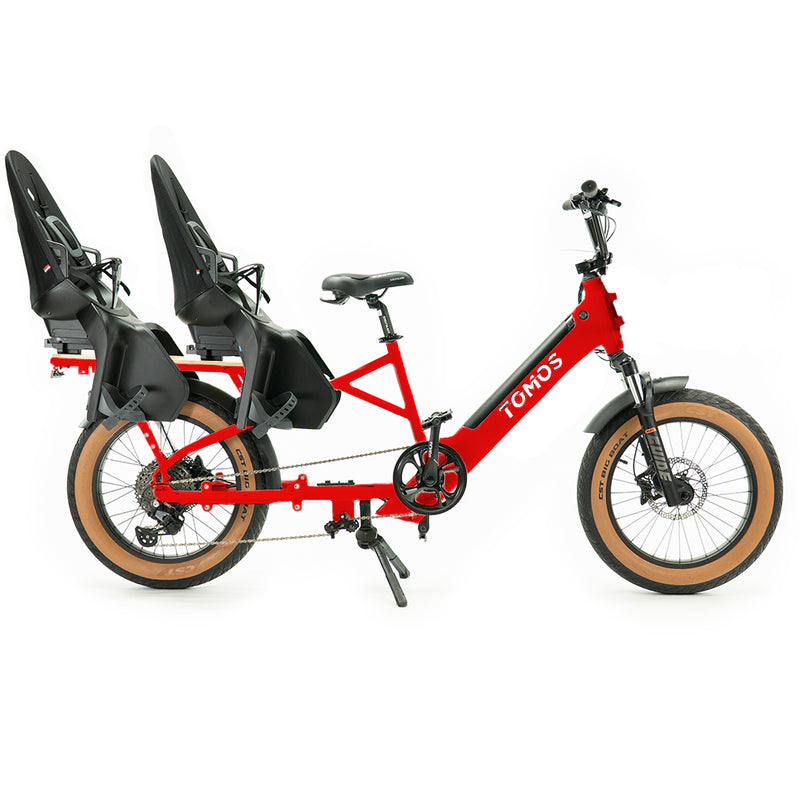 Tomos E-Cargo - Longtail - Rood